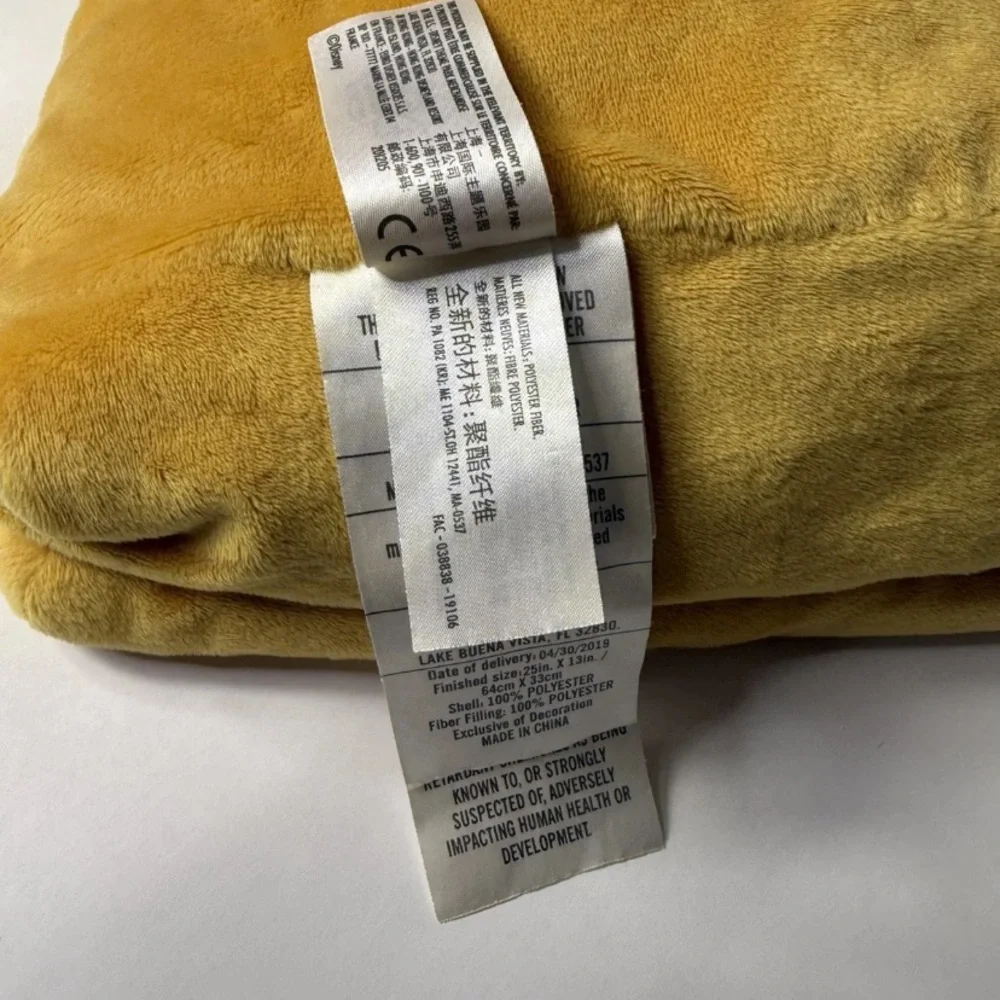 Disney Parks Plush Mickey Mouse Pepperoni Pizza Slice Lg 23”-24” - Picture 8 of 10